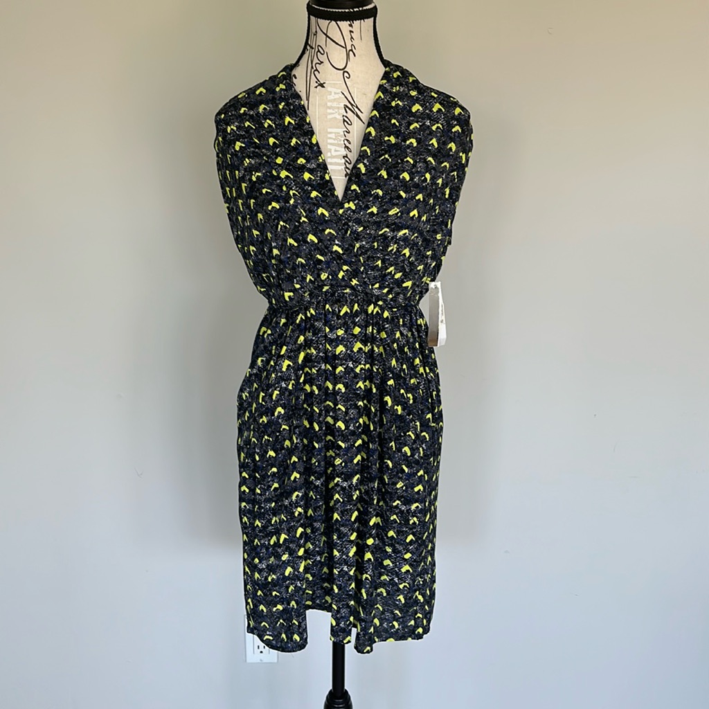 Womens Sleeveless Surplus Dress Brand New With Tags Aqua Brand Large
